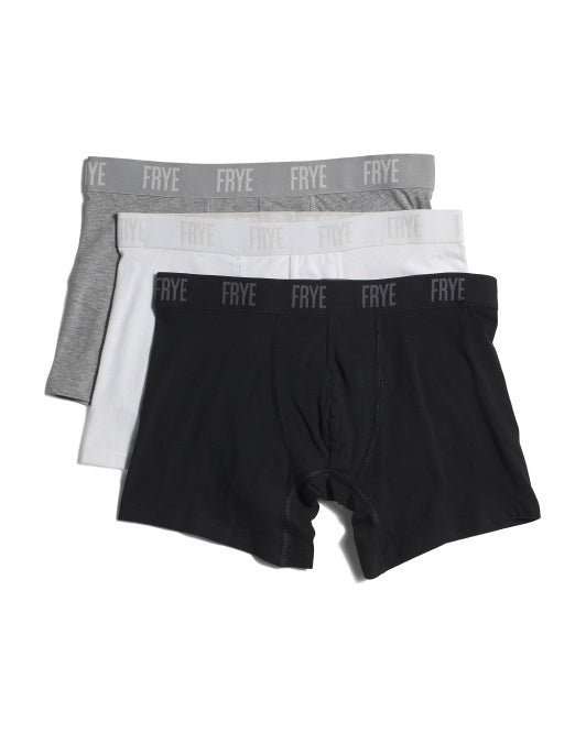 FRYE 3pk Cotton Boxer Briefs