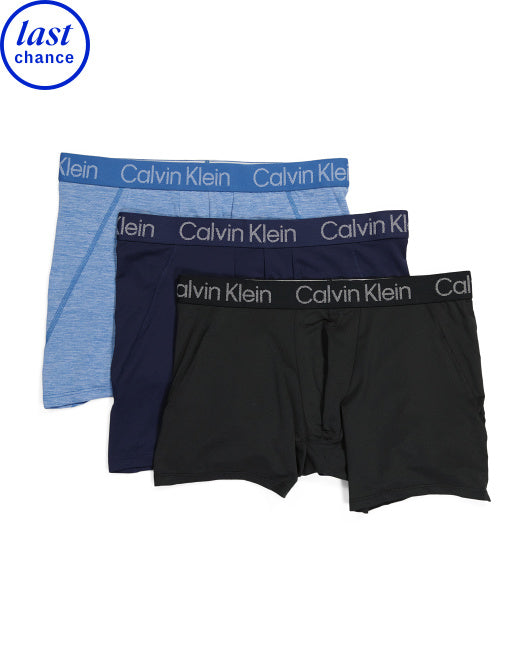 CALVIN KLEIN 3pk Micro Mesh Boxer Briefs